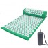 Акупунктурный массажный комплект из коврика и валика Acupressure Mat (Зеленый)