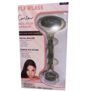 Массажер роллер для лица двусторонний валик Flfwlass Contour (Зеленый)