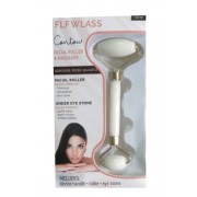 Массажер роллер для лица двусторонний валик Flfwlass Contour (Белый)