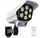 Уличный LED светильник-камера муляж Solar Monitoring  Lamp CL-977T (Бело-черный)