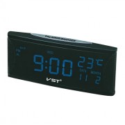 Электронные часы VST-719W-5 (Черный-синий)