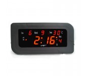 Электронные часы VST-739W-1 (Черный-красный)