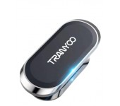 Магнитный держатель для телефона Tranyoo Z7  (Черно-серебристый)