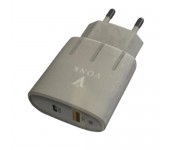 Сетевое зарядное устройство Fast Travel Gharger Vonk CD-15 (Белый)