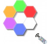 Светильник сенсорный Hexagon DIY Соты RGB Color Light 5W DC5V 92х80х20мм 6 шт.
