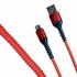 Кабель R22 USB-А to microUSB 1м (Красный)