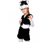 Карнавальный костюм Котик размер 30 (Черный)