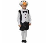 Карнавальный костюм Пингвин размер 28 (Черно-белый)