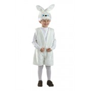 Карнавальный костюм Зайчик размер 28 (Белый)