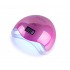 УФ-лампа UV-LED Sun 5 гибридная 48 Вт (Зеркально-розовый)