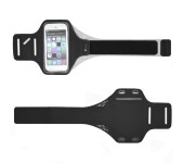 Спортивный чехол для смартфона на руку универсальный 5,5 - 6 дюймов водонепроницаемый (Черный)
