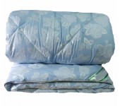Одеяло лебяжий пух теплое 145 150х205 (Голубой)