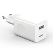 Зарядное устройство Quick Charge Baseus USB 12V/2A CCALL-BX02 (Белый)