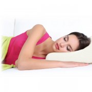 Анатомическая подушка Relax с эффектом памяти ортопедическая 30 на 50 (Белый)
