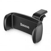 Автомобильный держатель Baseus SUGX-01 Stable Series в воздуховод (Черный)