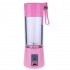 Бутылка блендер шейкер Daiweina Juicer Cup (Розовый)