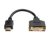 Адаптер для видео кабеля HDMI - DVI, 20 см (Черный)