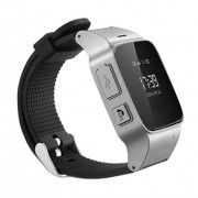 Детские часы Smart Watch D99 с GPS (Серебристый)