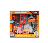 Детский набор инструментов Fashion Tool Set 17 предметов (оранжевый)