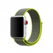 Ремешок для часов Apple Woven Nylon 42 44 мм (Салатовый)