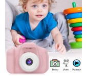 Детская цифровая мини камера фотоаппарат X2 цифровой (Розовый)