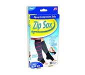 Компрессионные гольфы Zip Sox L-XL (Черный)