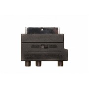Переходник SCART-3 RCA+SVHS с переключателем SELENGA