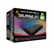 Смарт ТВ приставка Selenga А1 Ultra HD 4K 1GB 8GB