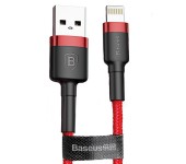 Кабель Baseus cafule Cable CALKLF-B09 USB For lightning 2.4A 1м (Красный)