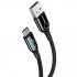Кабель Baseus CATCD-01 USB-Type-C C-shaped Light Intelligent power-off (Черный)