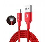 Кабель Baseus CATKC-A09 double fast charging USB для Type-C 5A 1.0 м (Красный)