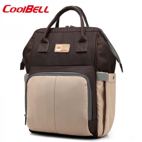 Многофункциональный рюкзак для мам COOLBELL CB-9003 (Бордовый)
