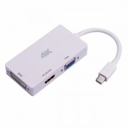 Адаптер MHL 3.0 к HDMI 4К (Белый)