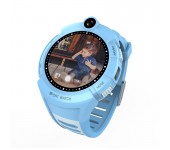Умные детские часы с камерой и фонариком Smart GPS Watch Q360 GW600 (Голубой)