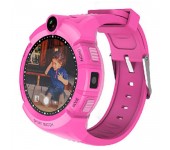 Умные детские часы с камерой и фонариком Smart GPS Watch Q360 GW600 (Розовый)
