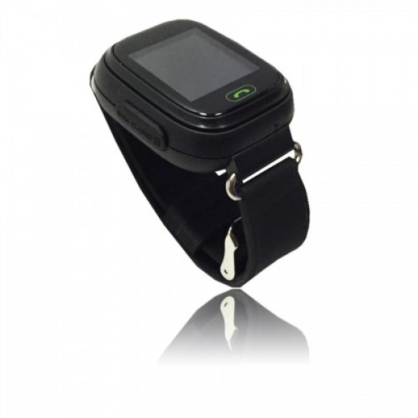 Умные детские часы с телефоном и GPS трекером Smart Watch Q90 (Черные)