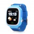 Умные детские часы с телефоном и GPS трекером Smart Watch Q90 (Синие)