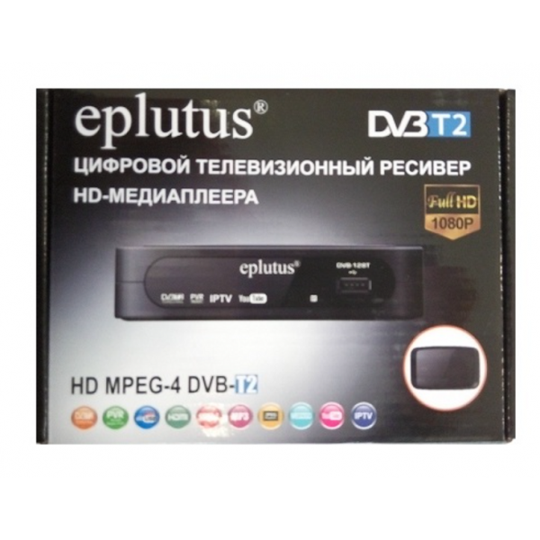 Рейтинг тв приставок. TV-тюнер Eplutus DVB-128t. Ep 128t цифровая приставка Eplutus. Цифровой HD TV-тюнер DVB-t2 Eplutus DVB-128t. Цифровая приставка Eplutus 128 DVB t2.