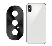 Защитная накладка на камеру для iPhone X Max (Черный)