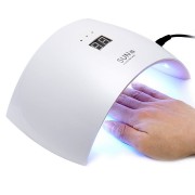 Ультрафиолетовая лампа для сушки ногтей SUN 9S LED (Белый)