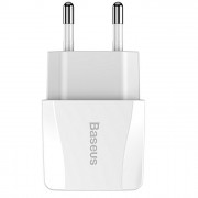 Сетевое зарядное устройство Baseus Mini Dual-U Charger 2xUSB 2.1A CCALL-MN02 (Белый)
