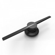 Голографический 3D проектор вентилятор AD светодиодный (Черный) 