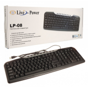 Настольная USB клавиатура Live-Power LP-08 (Черный)