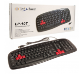 Настольная USB клавиатура Live-Power LP-107 (Черный)