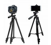 Профессиональный переносной штатив для камеры с сумкой Tripod 6218 (Черный)