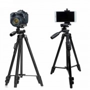 Профессиональный переносной штатив для камеры с сумкой Tripod 6218 (Черный)