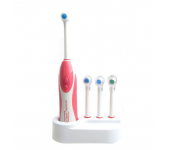 Зубная щетка электрическая набор с 4 насадками YOUTU (Розовый)