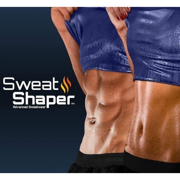 Майка для похудения Sweat Shaper Размер 2XL-3XL (Черная)