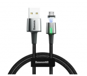 Кабель магнитный Baseus Zinc Magnetic Cable USB For Micro 2.4A 1m CAMXC-A01 (Черный)