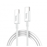 Кабель USB Hoco X23 Skilled charging data Type-C 1м (Белый)